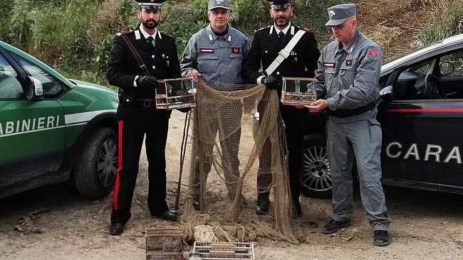 Balata di Baida: Carabinieri individuano e denunciano due bracconieri