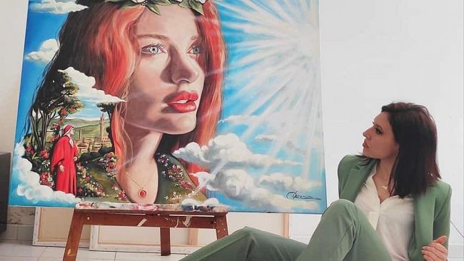 L'artista mazarese Manuela Marascia in mostra a Milano 