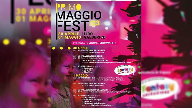 Valderice, tutto pronto per il Primo Maggio Fest 2023