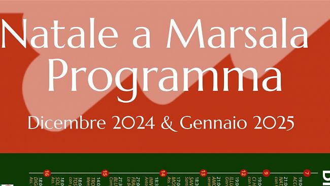 “Natale a Marsala”. Domani l'accensione dell'Albero della Pace in Piazza Loggia
