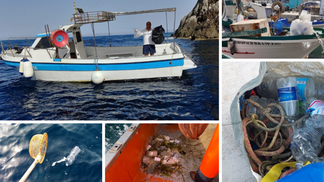 Progetto “Marine Litter” alle isole Egadi: i pescatori protagonisti nel recupero
