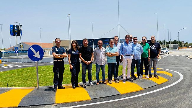Completata la realizzazione della rotatoria sulla S.P. che collega Campobello con le frazioni