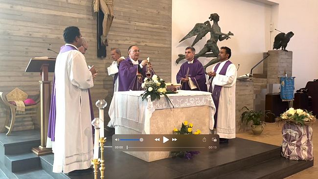 ​Il Vescovo Giurdanella a Pantelleria per il Precetto Natalizio Interforze