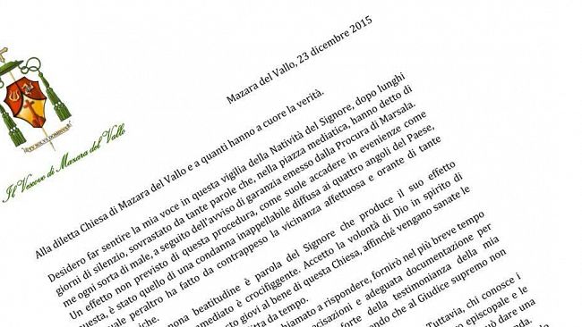 “Messaggio di Auguri di Natale dal Vescovo Domenico Mogavero”