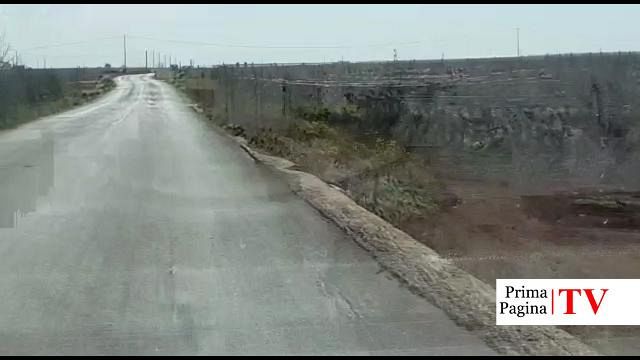 VIDEO – Da Mazara a Petrosino, la via Triglia Scaletta pericolosamente senza guardrail