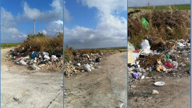 Marsala, necessità d’intervento al contrasto abbandono rifiuti