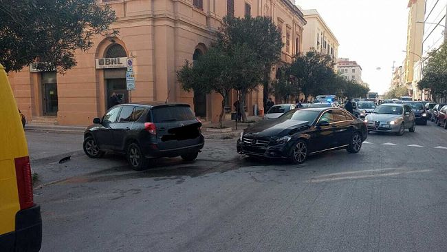 Trapani, ancora un incidente nei pressi di Piazza Vittorio