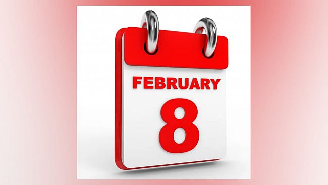 Accadde oggi: 8 Febbraio 