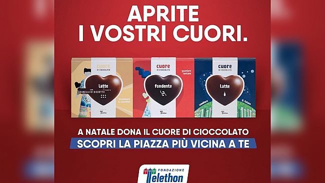 Unpli insieme a Telethon per la campagna  “A Natale apri il tuo cuore”