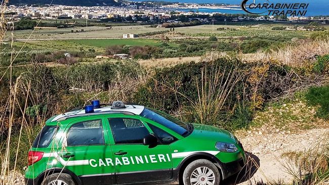 Sversamento illecito di rifiuti pericolosi nella provincia di Trapani. Controlli dei carabinieri