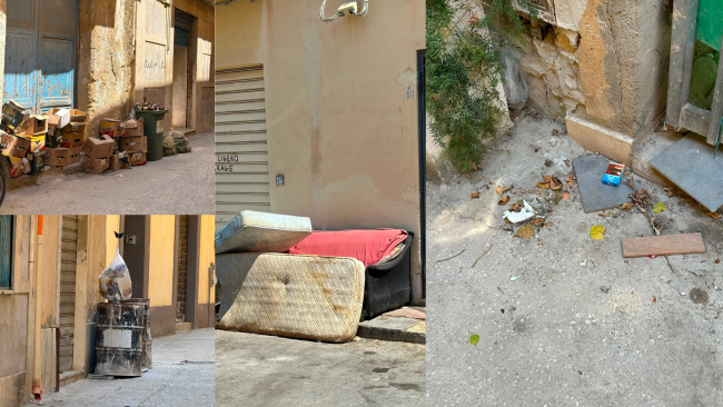 Centro storico di Mazara, degrado nelle stradine della Kasbah: la denuncia dei residenti di via Bagno