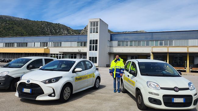 Poste Italiane, 55 nuovi veicoli tra basse e zero emissioni  in provincia di Trapani