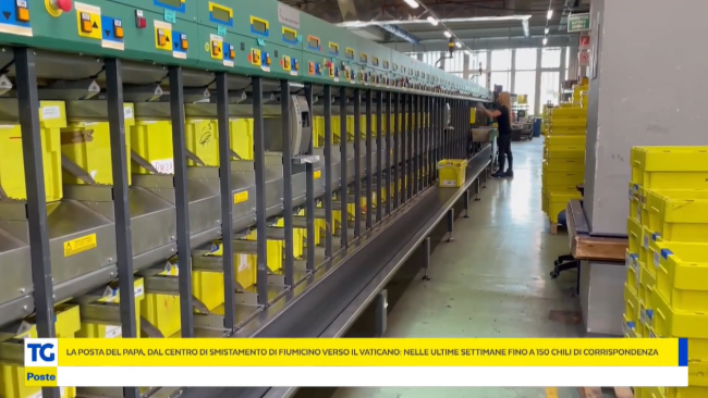 TgPoste: Il viaggio della corrispondenza per Papa Francesco, 