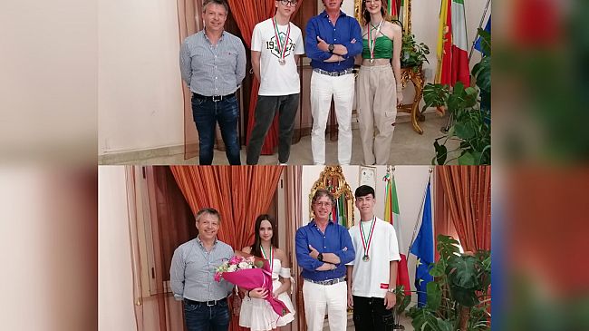 Campobello, i complimenti dell’Amministrazione alle giovani ballerine di latino americano