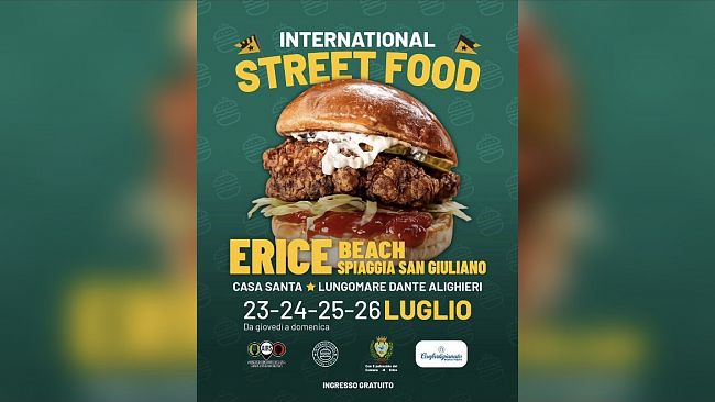 Erice, International Street Food: cambia la viabilità sul lungomare di San Giuliano