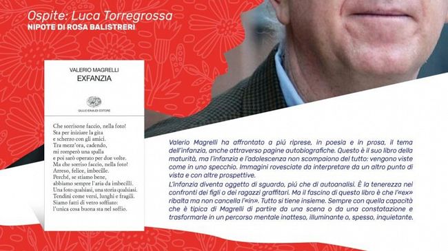 Al «PalmosaFest» incontro con Valerio Magrelli