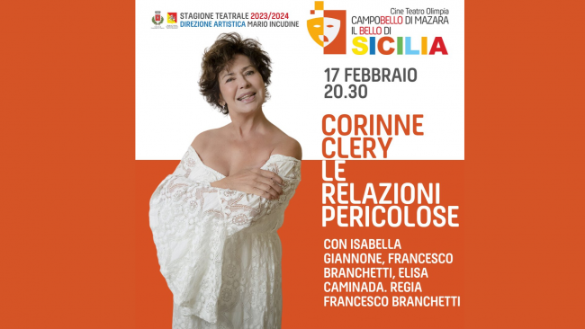 Campobello, sabato lo spettacolo con Corinne Clery 