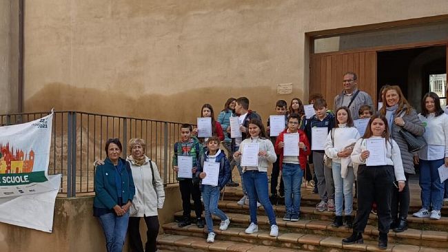 L’impresa degli apprendisti ciceroni della scuola Pappalardo-Medi