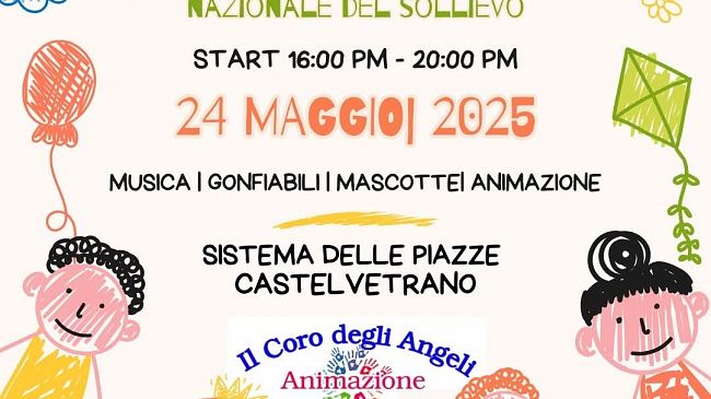 Le festa dei bambini nel Sistema delle Piazze in occasione della Giornata Nazionale del Sollievo