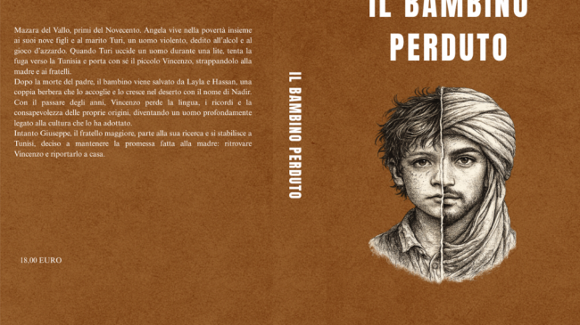 Mazara, Pietro Ingargiola pubblica il suo nuovo romanzo “Il bambino perduto”