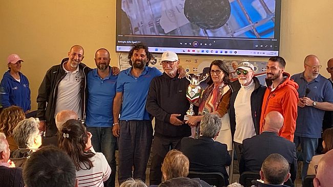 Regata Velica “Battaglia delle Egadi – Trofeo Sebastiano Tusa”. Elima e Blue Ice sul podio d'onore