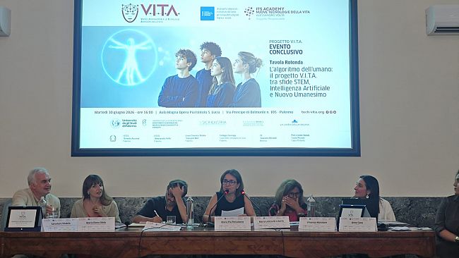 Palermo e Messina, si chiude il Progetto V.I.T.A.: formati oltre 500 studenti nelle discipline STEM e IA