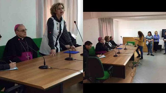 Mazara, gli allievi dell’IIS “Francesco Ferrara” incontrano il Vescovo Mogavero