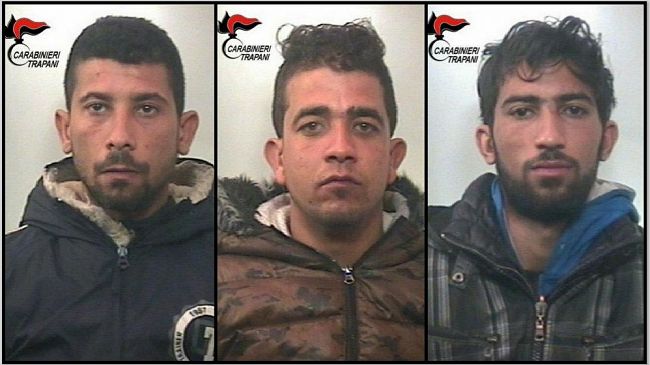 Arrestati dai Carabinieri di Pantelleria 3 cittadini tunisini per furto in abitazione