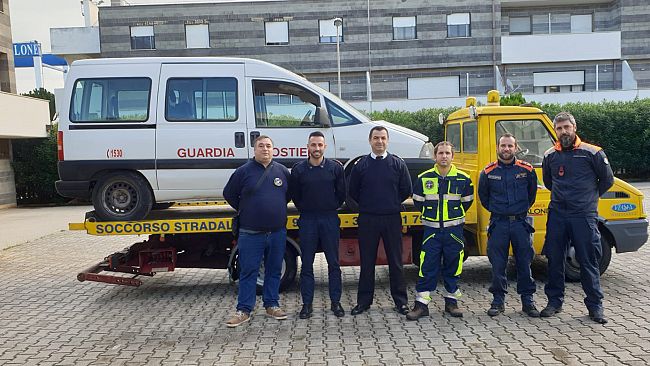 La Guardia Costiera dona un’autovettura alla G.I.V.A. di Mazara del Vallo