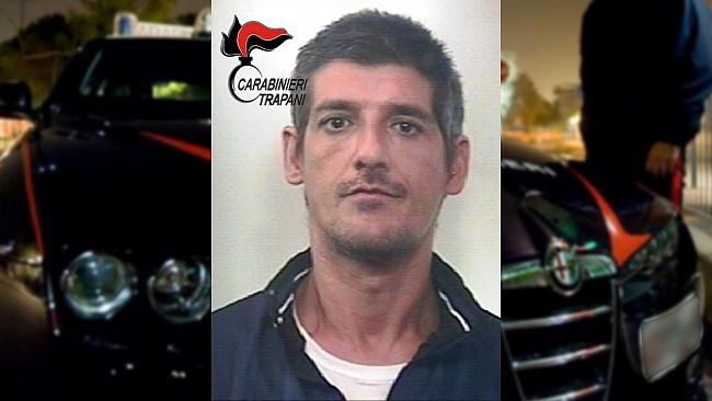 Marsala: appicca il fuoco in casa dopo una lite con i familiari, arrestato dai Carabinieri
