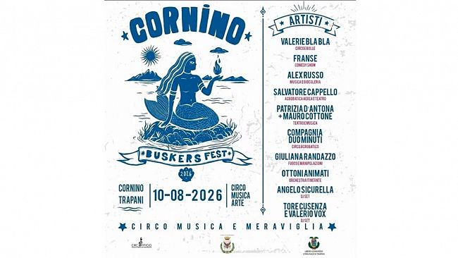 Custonaci, nasce il Cornino Buskers Fest