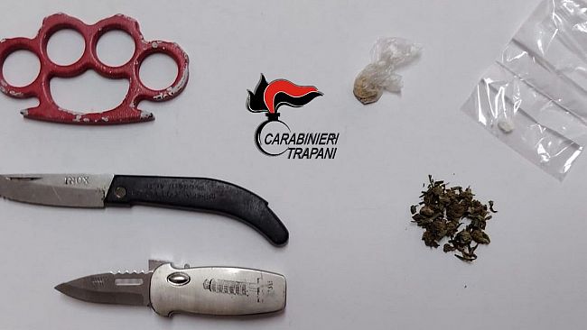 Mazara, intensificati i controlli dei Carabinieri. Sequestrate armi e droga