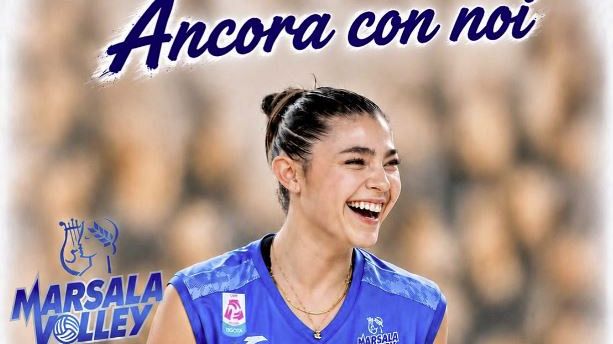 Marsala Volley, la storia continua: la palleggiatrice Erin Grippo rinnova per il quarto anno