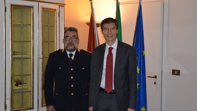 Il Dr. Giuseppe Maria Emiddio nuovo Dirigente della Divisione Polizia Amministrativa di Trapani