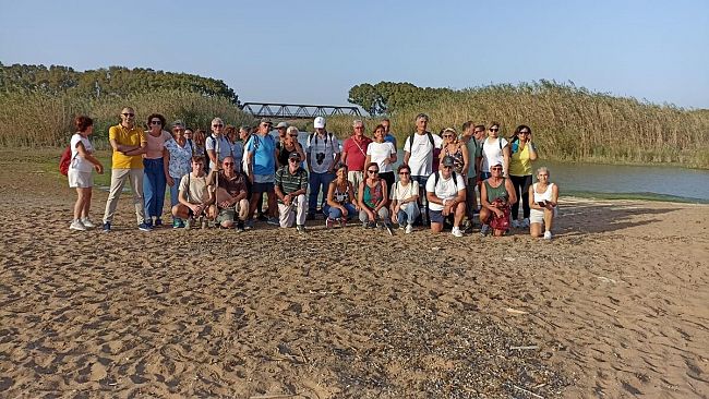 Successo per la passeggiata all'interno della Riserva Foce del fiume Belice 