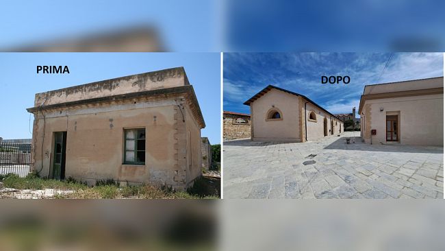 Trapani, ultimati i lavori per il recupero funzionale e riuso di alcuni capannoni dell’ex Mattatoio
