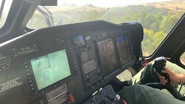 Trapani, : nuovo intervento per un HH139B  dell’82° Centro Combat S.A.R