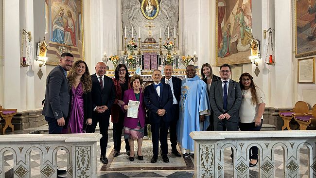 Mazara, Nozze di diamante per i coniugi Vito e Leonarda Gancitano 