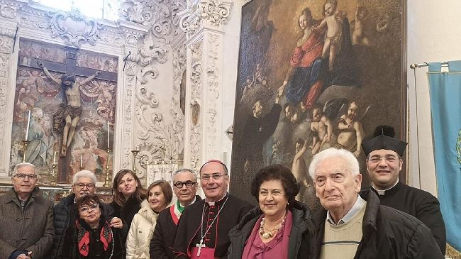 A Partanna torna al suo antico splendore la tela del ‘600 di Gerardo Astorino