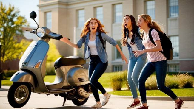 ​Grave incidente a Paternò: tre studentesse investite da uno scooter