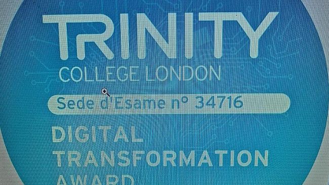 Esami Trinity al II Circolo Giuseppe Di Matteo: assegnato il Digital Transformation Award