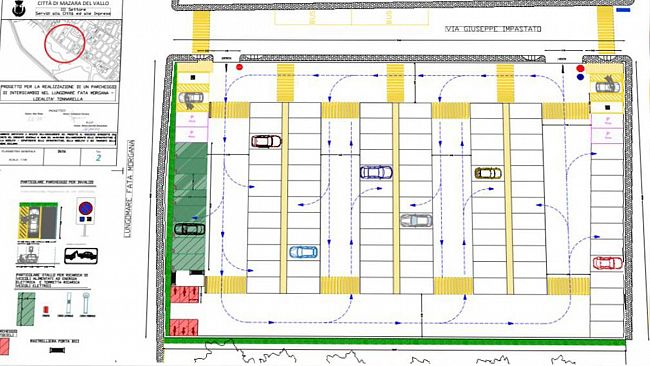Mazara, Gara d’appalto per la realizzazione di un parcheggio di interscambio a Tonnarella
