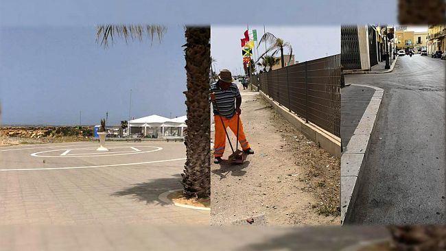 Mazara, intensificato il servizio di spazzamento strade
