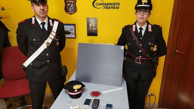 Trapani: operazione antidroga dei Carabinieri. Arrestato uno spacciatore