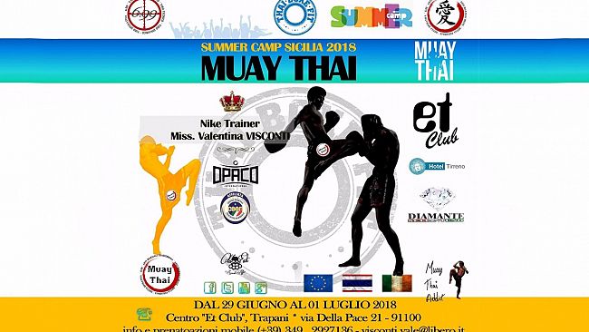 L’arte della MUAY THAY nel fitness. A Trapani un Summer Camp con la Nike trainer, Valentina Visconti
