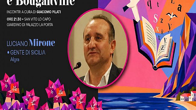 A San Vito Lo Capo ultimo appuntamento con “Libri, autori e bouganville”