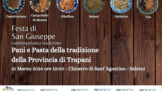 Salemi, torna l’evento “Pani e Paste della tradizione della provincia di Trapani”