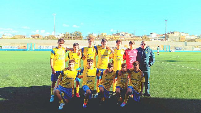 La squadra U14 dell'ASD Mazara 2000 vince contro la Polisportiva Boeo