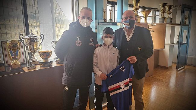 Dall'Accademia alla Samp: il baby Pietro Bertolino è blucerchiato