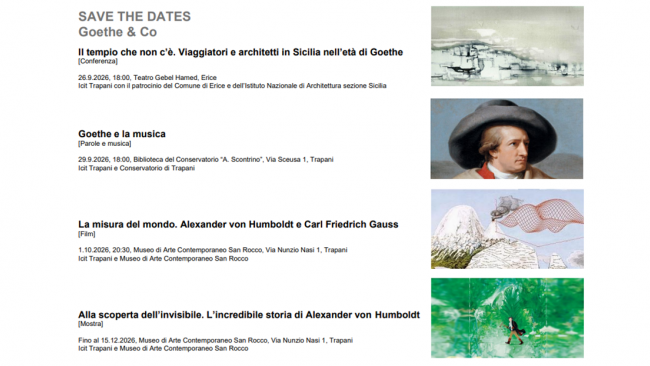 A Erice e Trapani un viaggio sulle tracce di Goethe e Humboldt